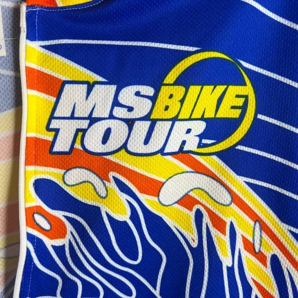 Breakaway to the Beach MS Tour Cycling Shirt 2001 Vintage Women's XL - Picture 4 of 7